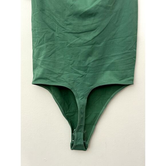 Free People Women's Green Tati Seamless Thong Tube Bodysuit M/L NWT - Picture 7 of 9
